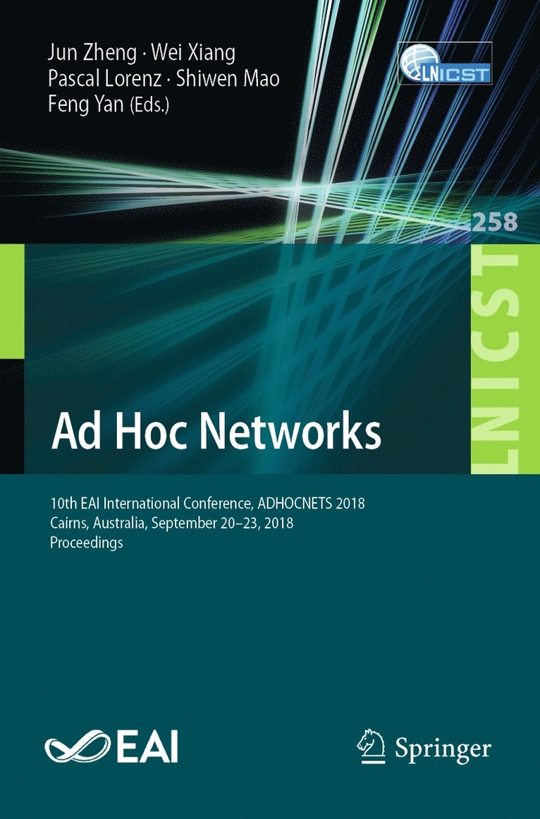 Jun Zheng, Wei Xiang, Pascal Lorenz, Shiwen Mao, Feng Yan - Ad Hoc Networks, Häftad