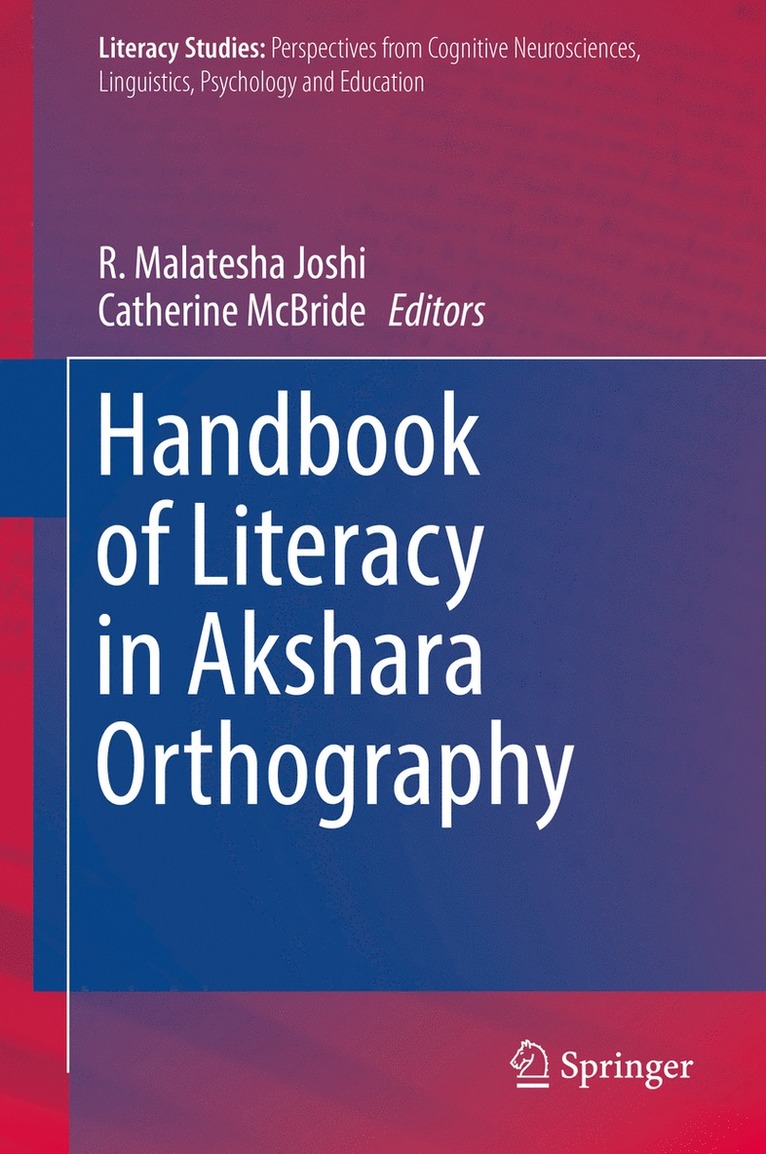 Handbook of Literacy in Akshara Orthography 1