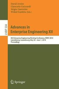 bokomslag Advances in Enterprise Engineering XII