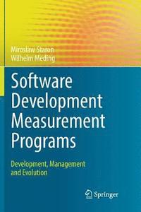 bokomslag Software Development Measurement Programs