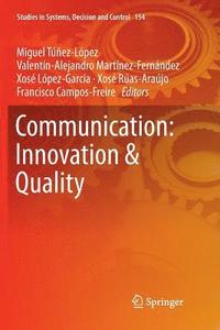 bokomslag Communication: Innovation & Quality