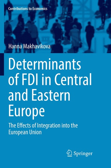 Hanna Makhavikova - Determinants of FDI in Central and Eastern Europe, Häftad