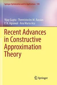 bokomslag Recent Advances in Constructive Approximation Theory