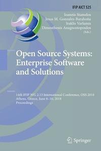 bokomslag Open Source Systems: Enterprise Software and Solutions