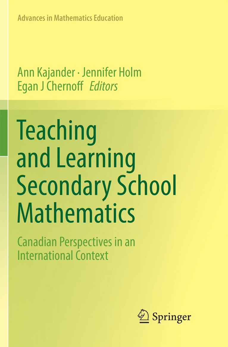 Teaching and Learning Secondary School Mathematics 1