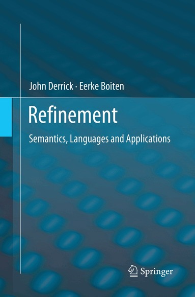 John Derrick, Eerke Boiten - Refinement, Häftad