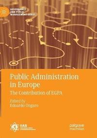 bokomslag Public Administration in Europe