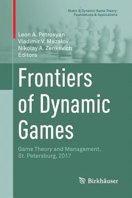 bokomslag Frontiers of Dynamic Games