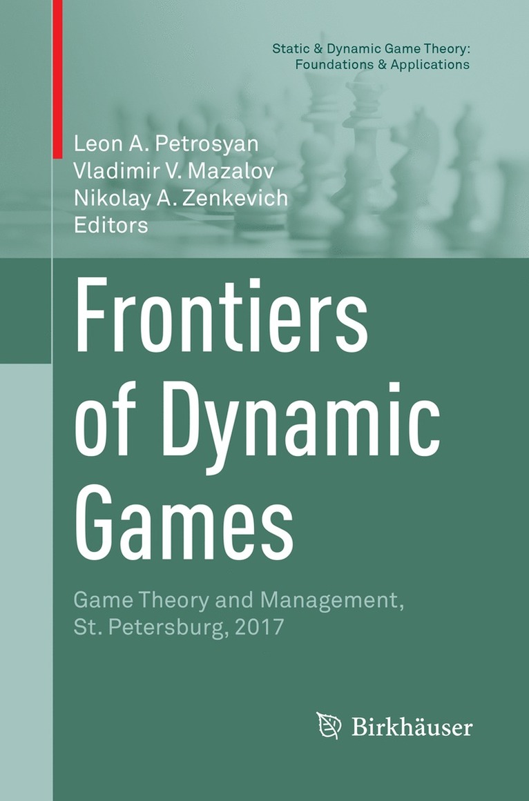 Frontiers of Dynamic Games