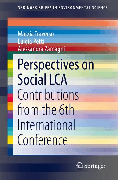 Marzia Traverso, Luigia Petti, Alessandra Zamagni - Perspectives on Social LCA, Häftad