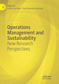 bokomslag Operations Management and Sustainability