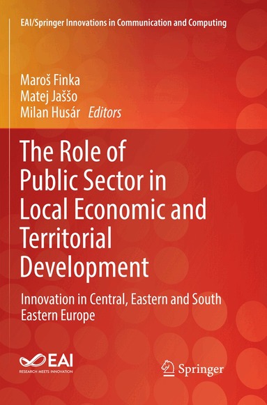 Maroš Finka, Matej Jaššo, Milan Husár - Role of Public Sector in Local Economic and Territorial Development, Häftad