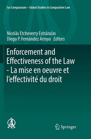 Nicolás Etcheverry Estrázulas, Diego P. Fernández Arroyo - Enforcement and Effectiveness of the Law - La mise en oeuvre et l’effectivité du droit, Häftad