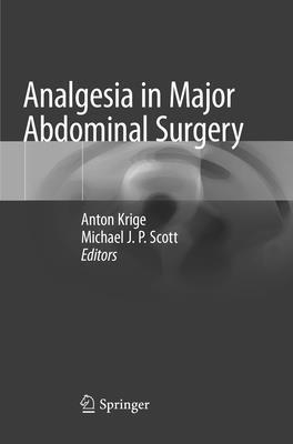 bokomslag Analgesia in Major Abdominal Surgery