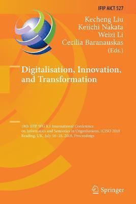 Digitalisation, Innovation, and Transformation 1