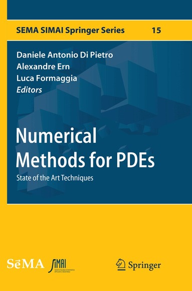 Daniele Antonio Di Pietro, Alexandre Ern, Luca Formaggia - Numerical Methods for PDEs, Häftad