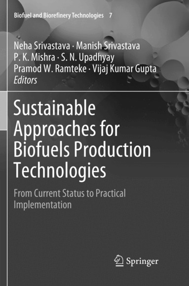 Neha Srivastava, Manish Srivastava, P.K. Mishra, S.N. Upadhyay, Pramod W. Ramteke, Vijaj Kumar Gupta - Sustainable Approaches for Biofuels Production Technologies, Häftad