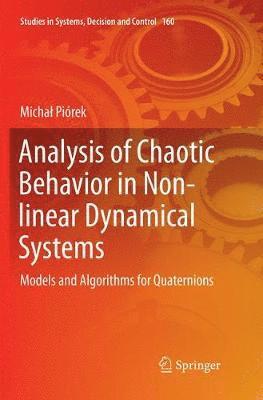 bokomslag Analysis of Chaotic Behavior in Non-linear Dynamical Systems