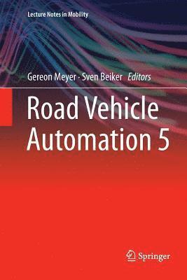 Road Vehicle Automation 5 1