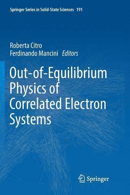 Out-of-Equilibrium Physics of Correlated Electron Systems 1