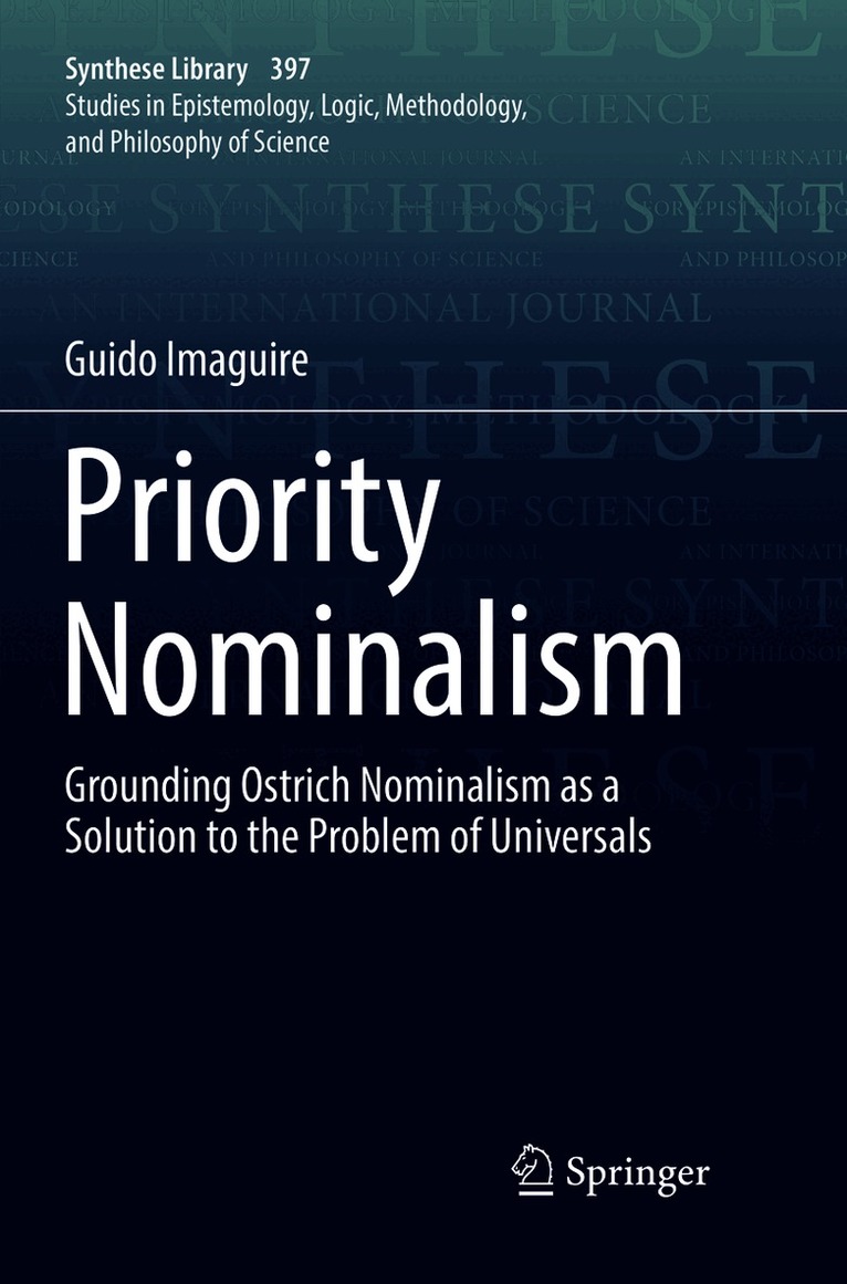 Guido Imaguire - Priority Nominalism, Häftad