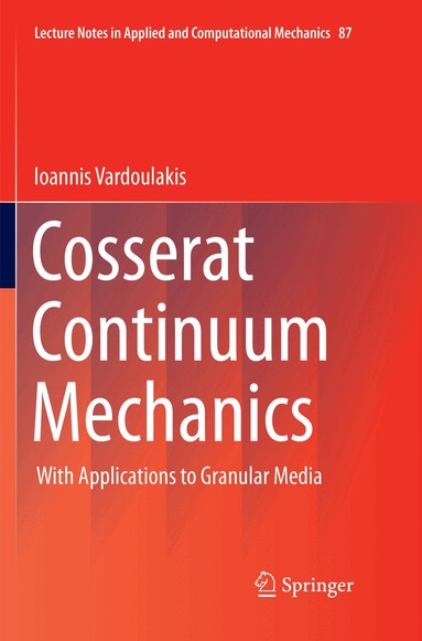 Ioannis Vardoulakis (Deceased) - Cosserat Continuum Mechanics, Häftad