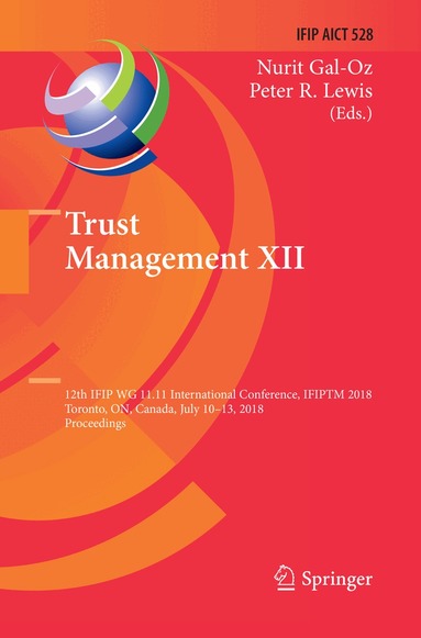 Nurit Gal-Oz, Peter R. Lewis - Trust Management XII, Häftad