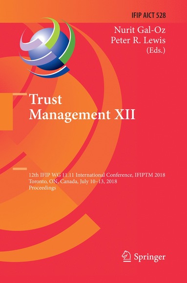 bokomslag Trust Management XII