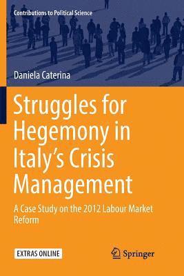 bokomslag Struggles for Hegemony in Italy's Crisis Management