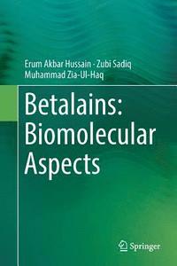 bokomslag Betalains: Biomolecular Aspects