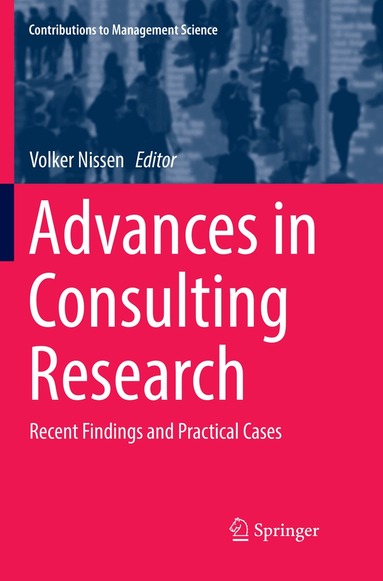 Volker Nissen - Advances in Consulting Research, Häftad