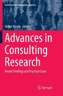 Advances in Consulting Research 1