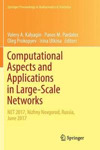 bokomslag Computational Aspects and Applications in Large-Scale Networks