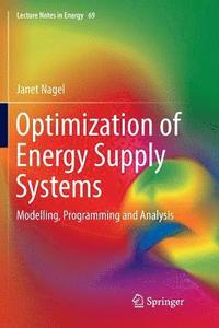 bokomslag Optimization of Energy Supply Systems