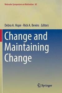 bokomslag Change and Maintaining Change