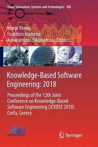 bokomslag Knowledge-Based Software Engineering: 2018