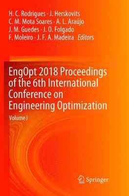 EngOpt 2018 Proceedings of the 6th International Conference on Engineering Optimization 1