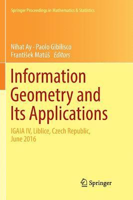 Information Geometry and Its Applications 1