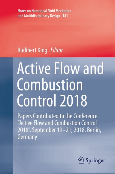 Rudibert King - Active Flow and Combustion Control 2018, Häftad