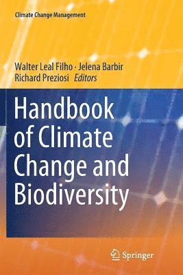 bokomslag Handbook of Climate Change and Biodiversity