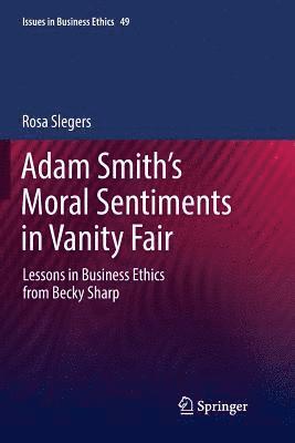 bokomslag Adam Smiths Moral Sentiments in Vanity Fair