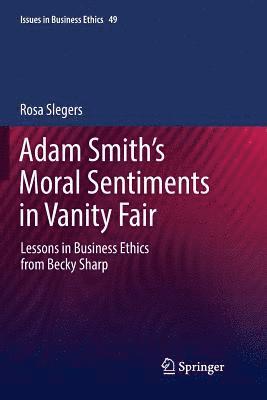 bokomslag Adam Smith's Moral Sentiments in Vanity Fair