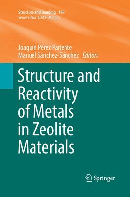 bokomslag Structure and Reactivity of Metals in Zeolite Materials