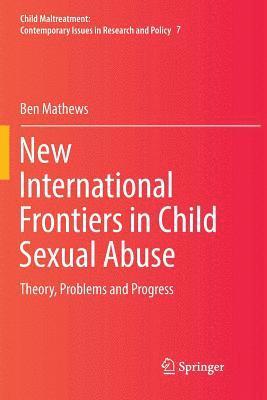 bokomslag New International Frontiers in Child Sexual Abuse