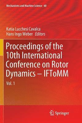 bokomslag Proceedings of the 10th International Conference on Rotor Dynamics - IFToMM