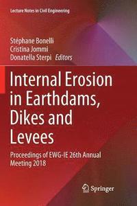 bokomslag Internal Erosion in Earthdams, Dikes and Levees