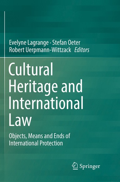 bokomslag Cultural Heritage and International Law