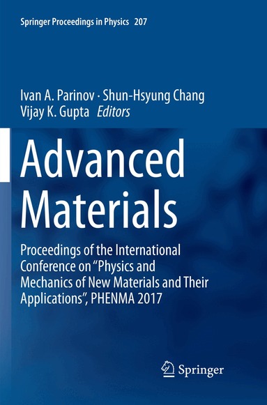 Ivan A. Parinov, Shun-Hsyung Chang, Vijay K. Gupta - Advanced Materials, Häftad