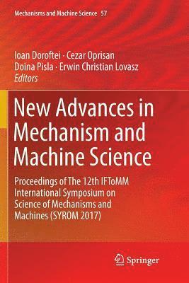 bokomslag New Advances in Mechanism and Machine Science