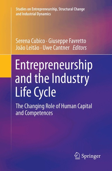 Serena Cubico, Giuseppe Favretto, João Leitão, Uwe Cantner - Entrepreneurship and the Industry Life Cycle, Häftad